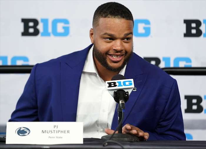 PJ Mustipher media days